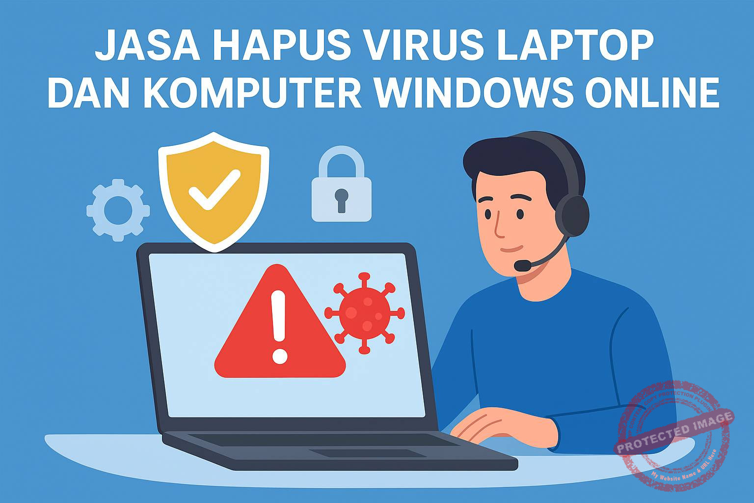 Jasa Hapus Virus Laptop dan Komputer Windows Via Online
