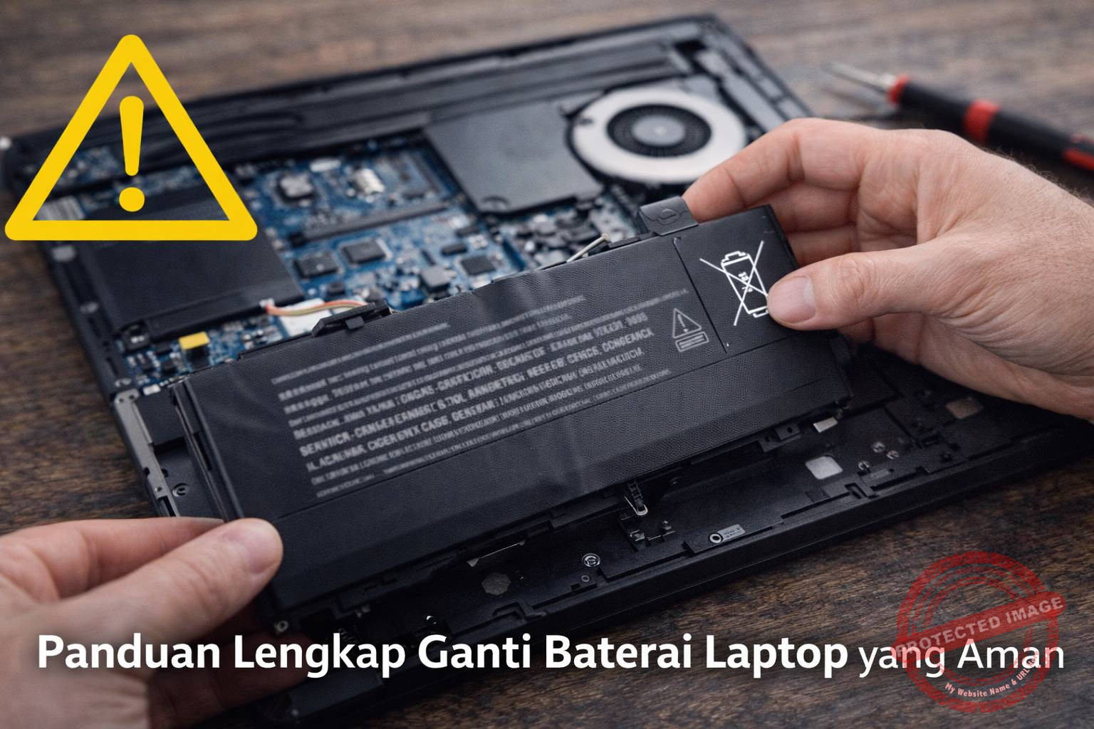 Panduan Lengkap Ganti Baterai Laptop yang Aman