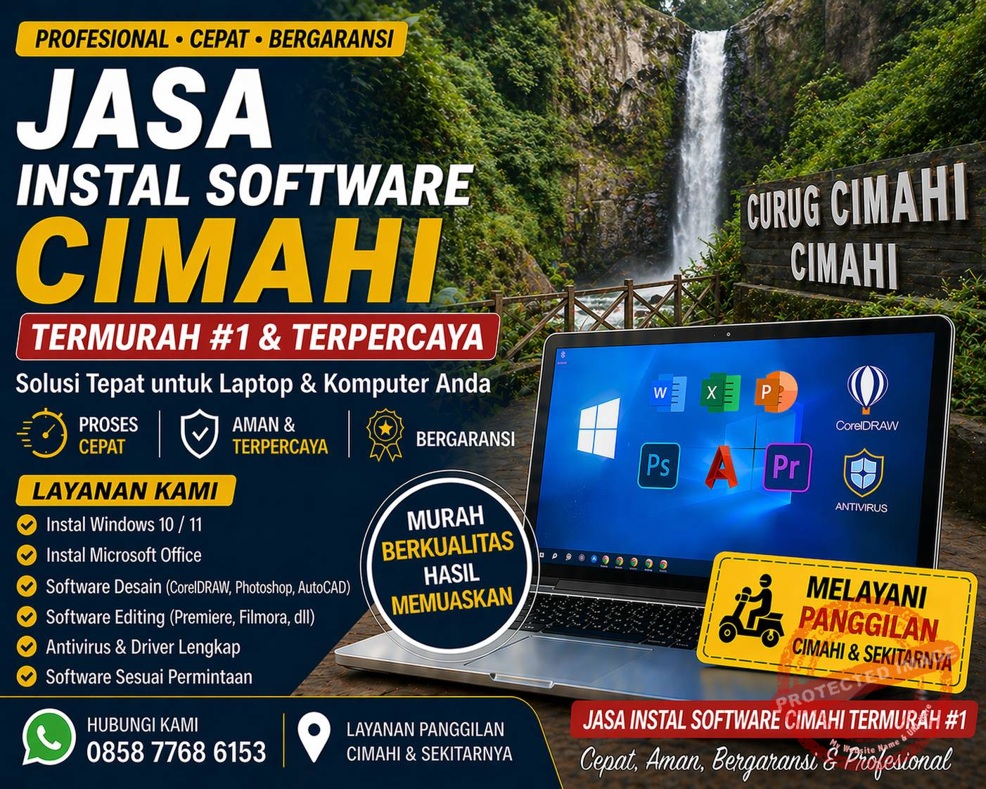 jasa instal software cimahi termurah #1 teknisi komputer di curug cimahi cepat profesional dan bergaransi