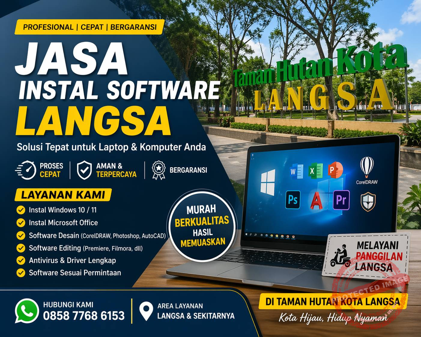 Jasa Instal Software Langsa Termurah dan Terpercaya #1