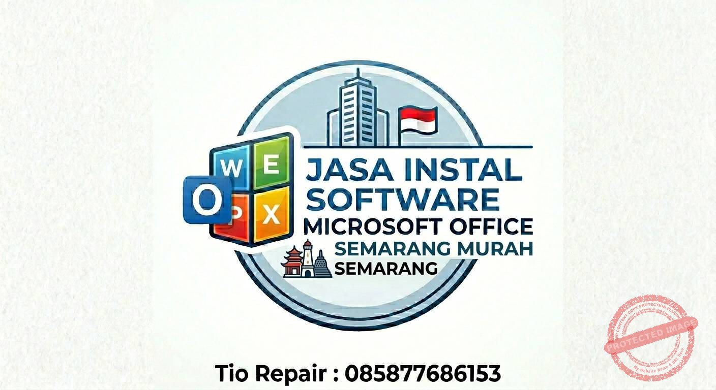 jasa instal microsoft office semarang murah teknisi profesional panggilan dan remote online