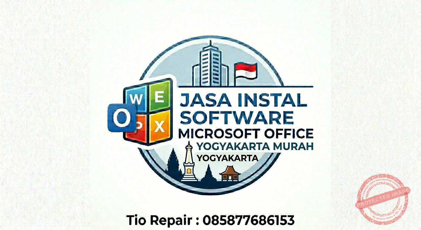jasa instal microsoft office yogyakarta murah teknisi profesional panggilan dan remote online
