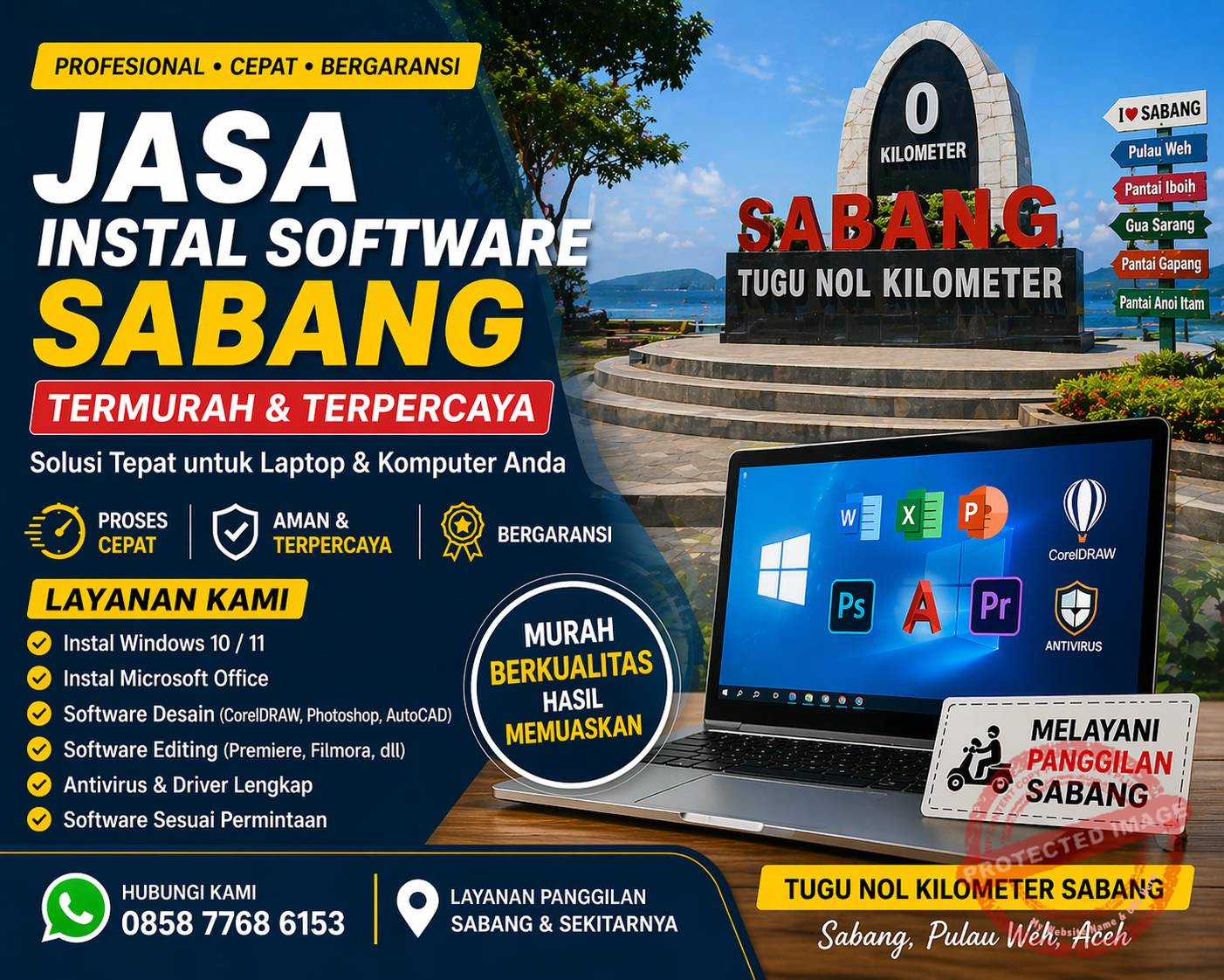 Jasa Instal Software Sabang Termurah #1