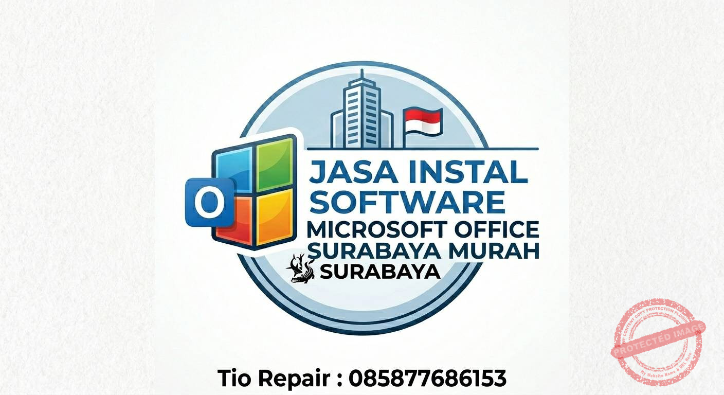 jasa instal microsoft office surabaya murah teknisi profesional panggilan dan remote online